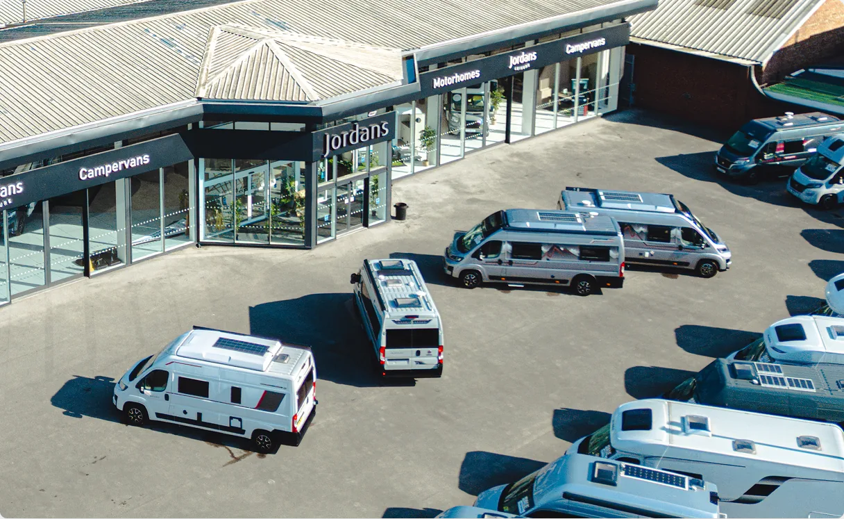 Jordans Leisure showroom exterior