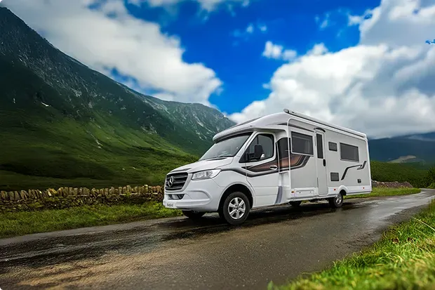 Jordans Leisure rental motorhome interior