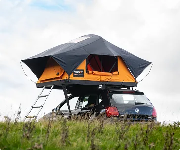TentBox rooftop tent on a car roof